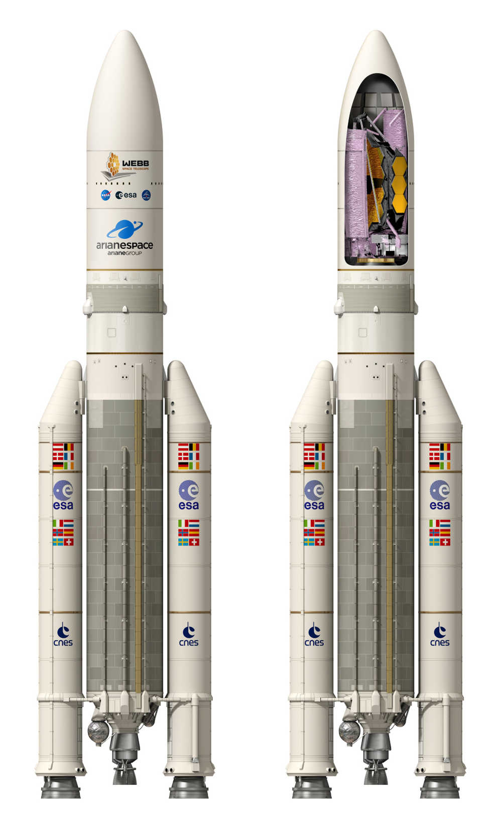 Ariane 5 e James Webb