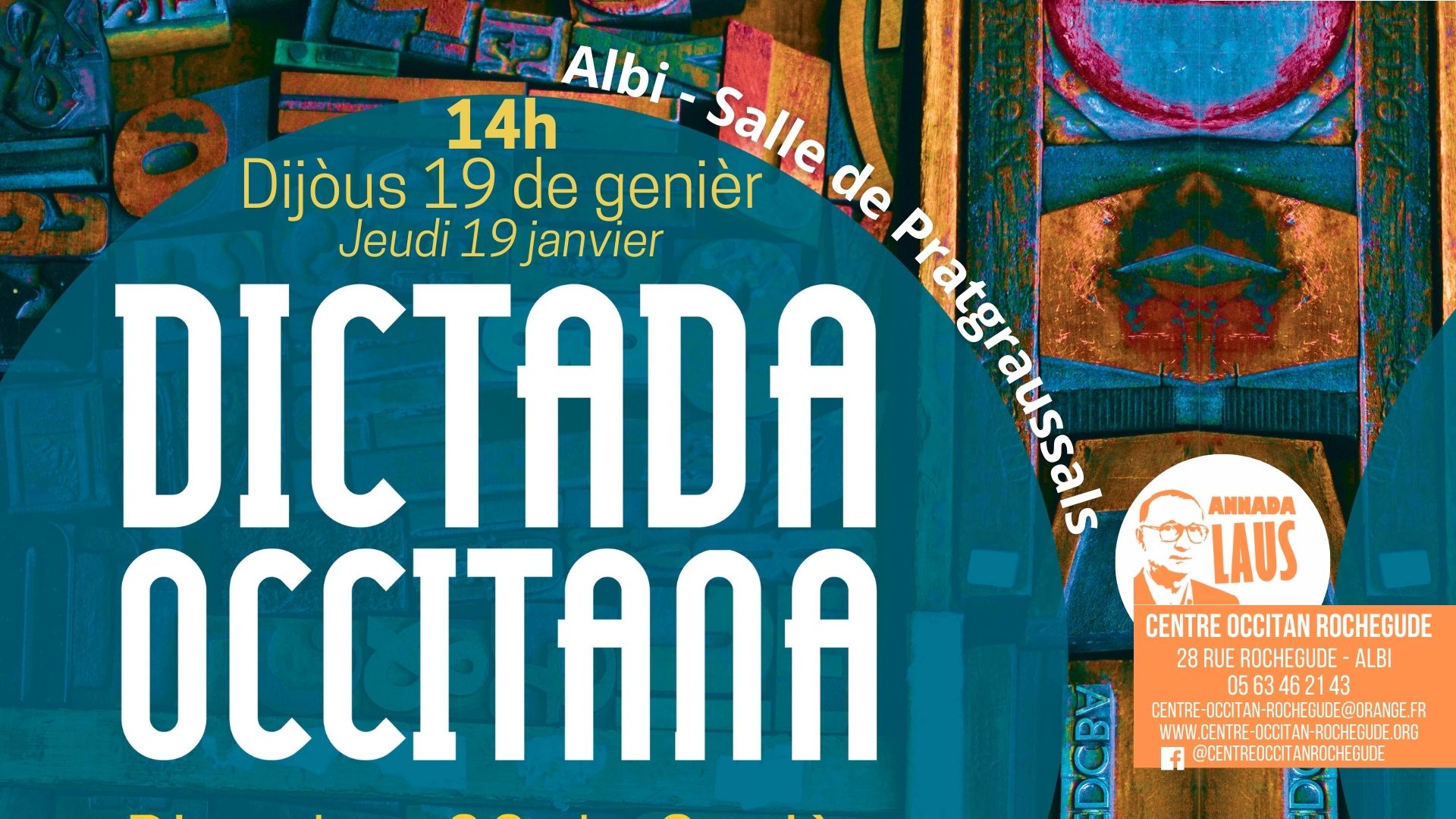 Dictada occitana, Albi, 2023