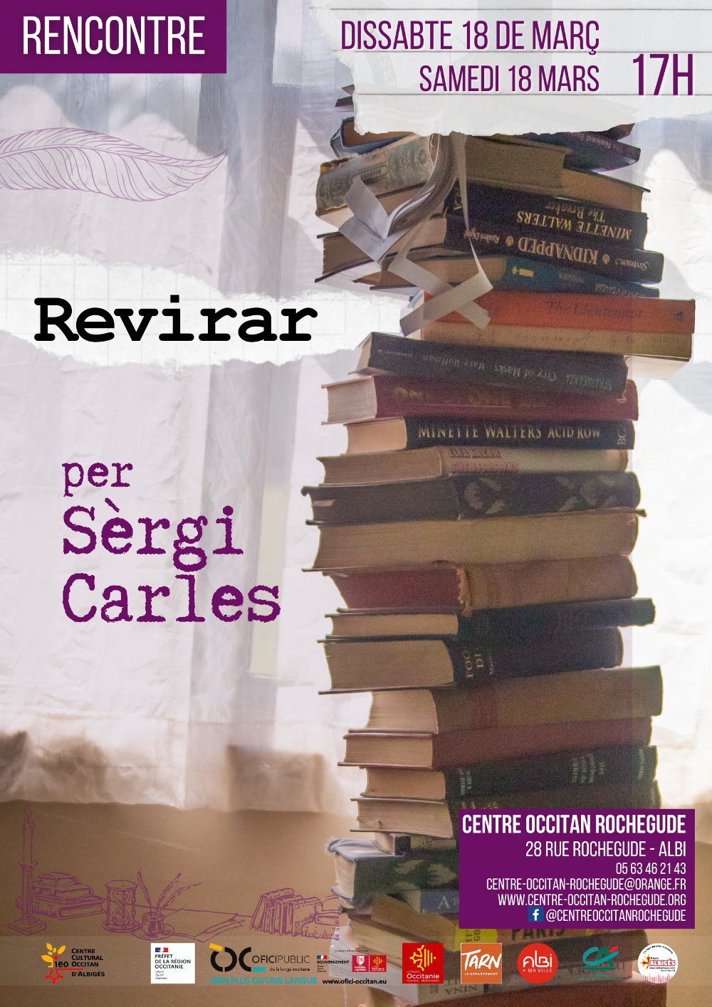 Sèrgi Carles, Albi lo 18/03/2023