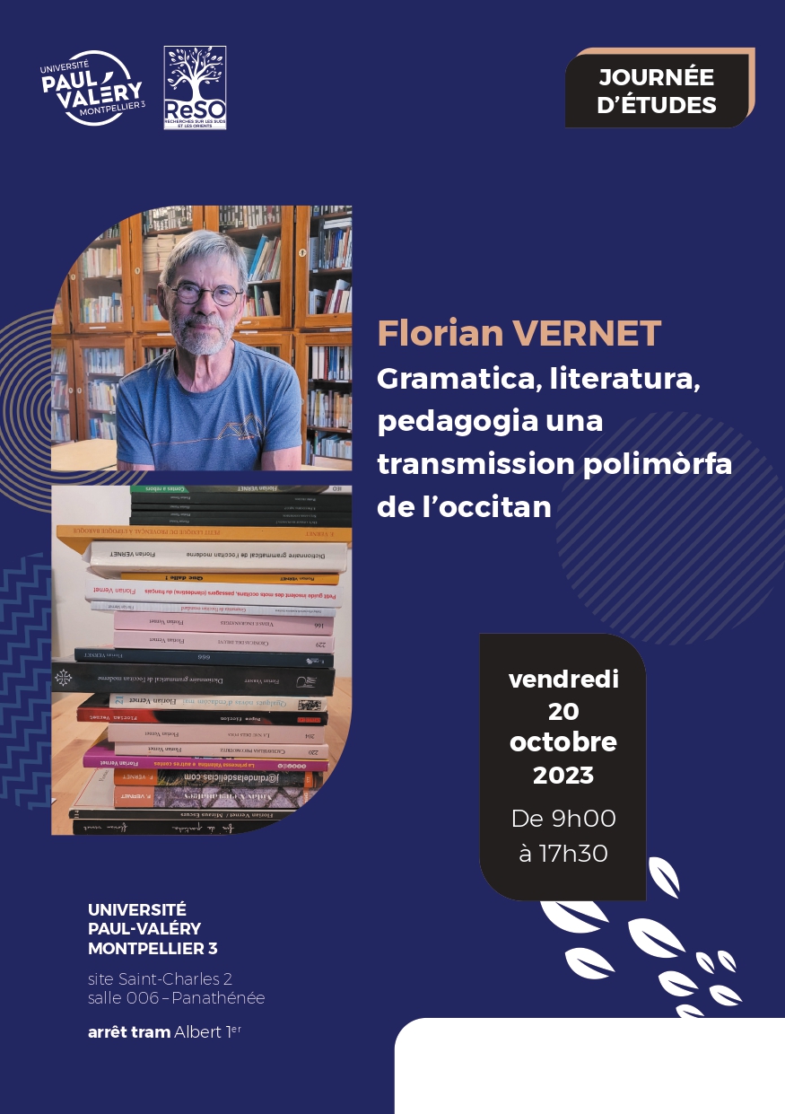 Jornada Florian Vernet 2023 Montpelhièr