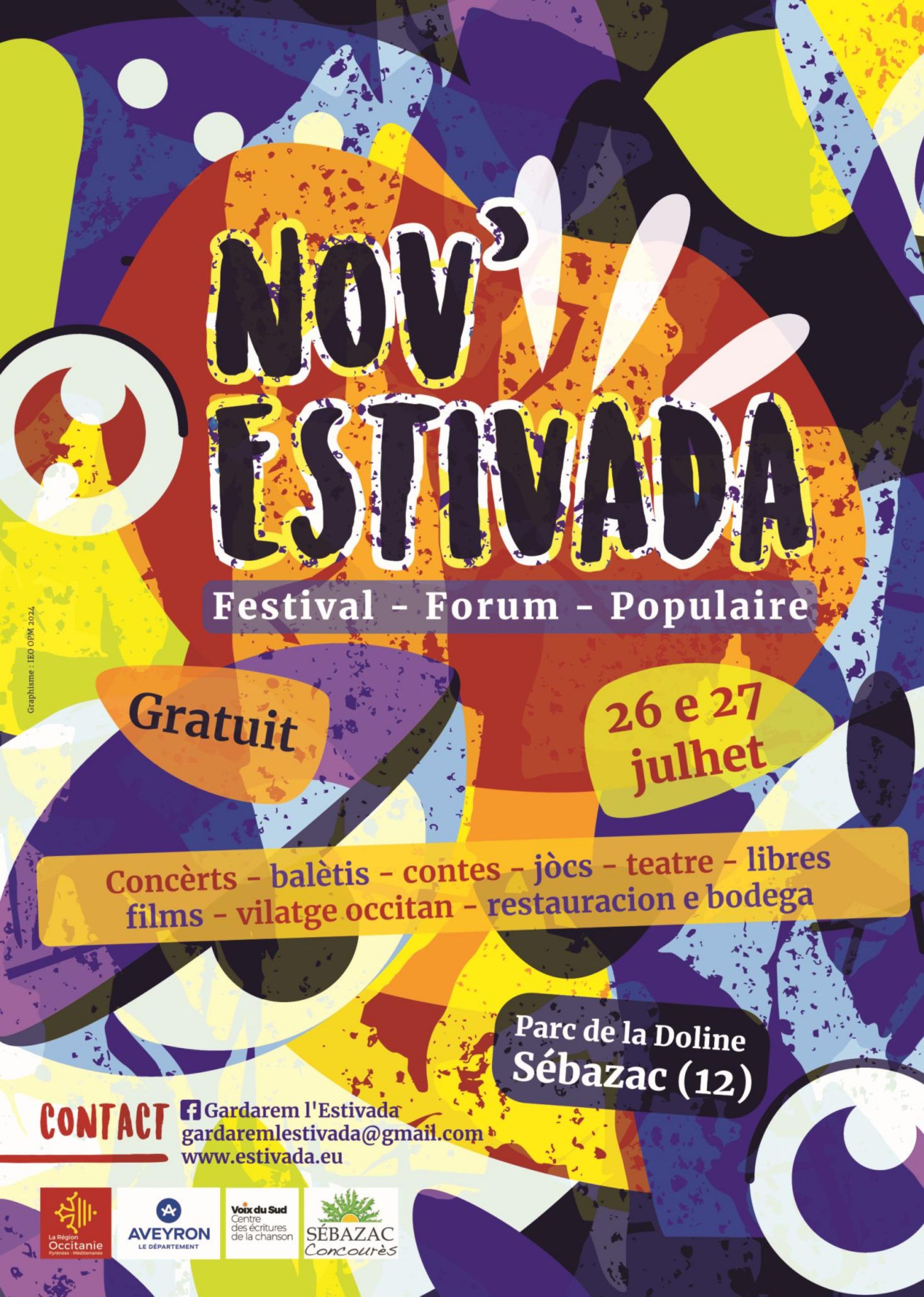Aficha de la Nòv'Estivada de 2024