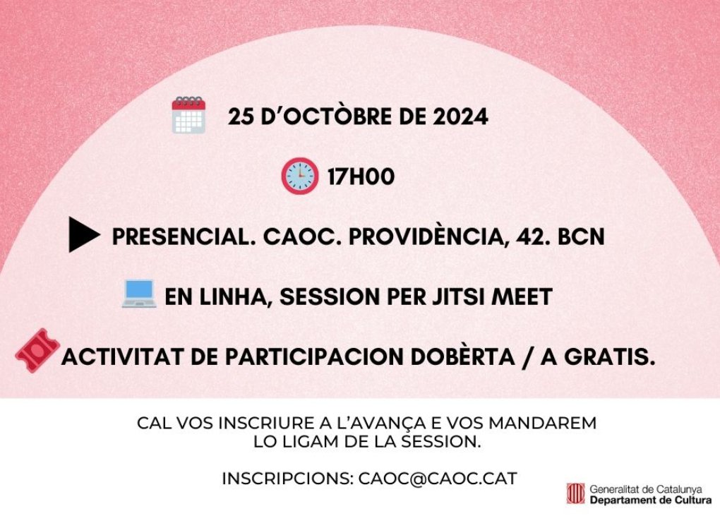 CAOC, Vernet, Vidas e engranatges, octobre 2024