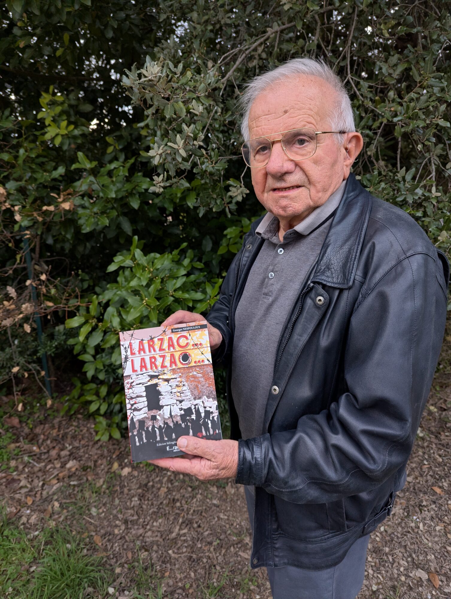 Georges Nespoulous presenta son libre