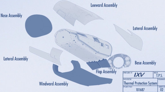 ESA-IXV-thermal-protection-system